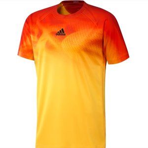 NWOT Adidas Men's Climalite Flame Shirt